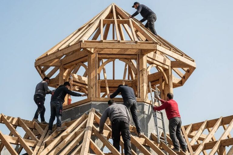 Kule Çatı Sistemleri yapımı