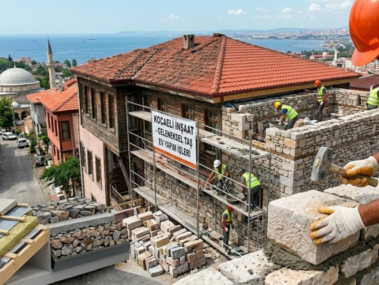 Taş ev inşaat yapım işleri