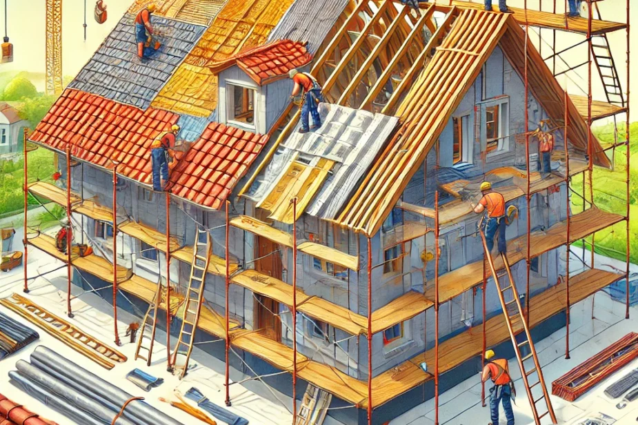 Bir ev çatısı kaça mal olur