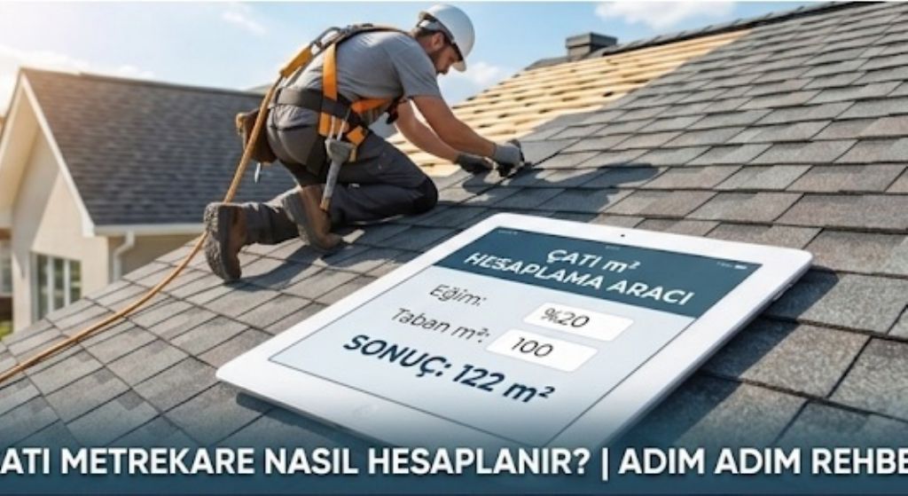 Çatı m2 nasıl hesaplanır adım adım rehber ve hesaplama aracı