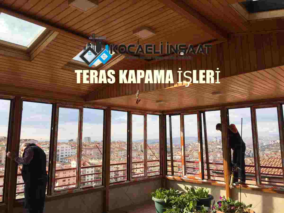 izmit teras kapama firmaları.