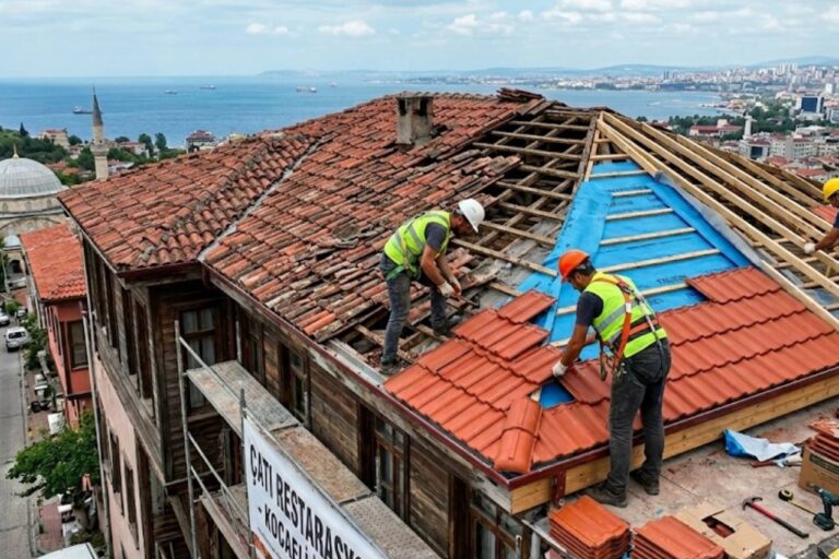 Kocaeli de Çatı Restorasyonu