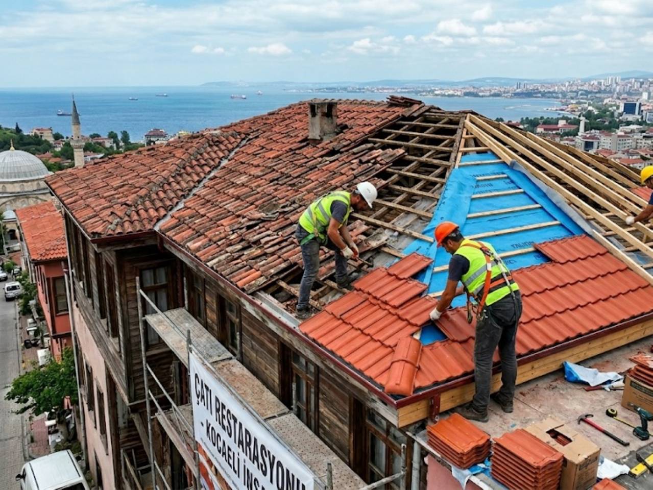 Kocaeli de Çatı Restorasyonu