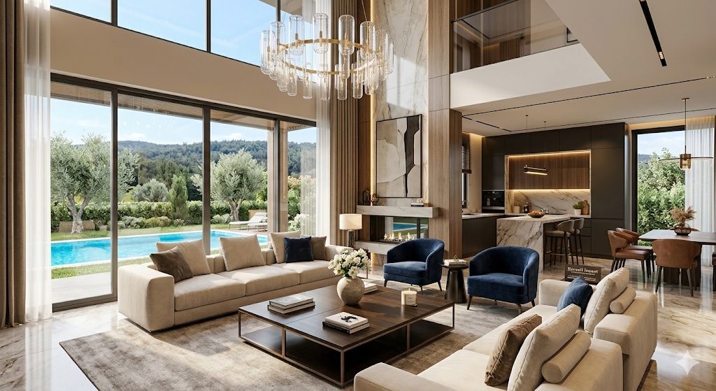 Villa İç Tasarımı ve Dekorasyon Hizmetleri Kocaeli