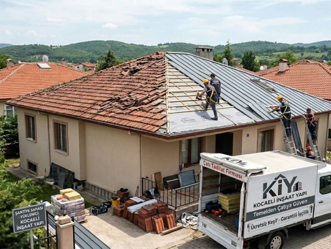 kocaeli çatı tadilat yenileme
