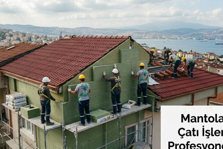 Mantolama yalıtım ve çatı işlerinizde profesyonel ekip