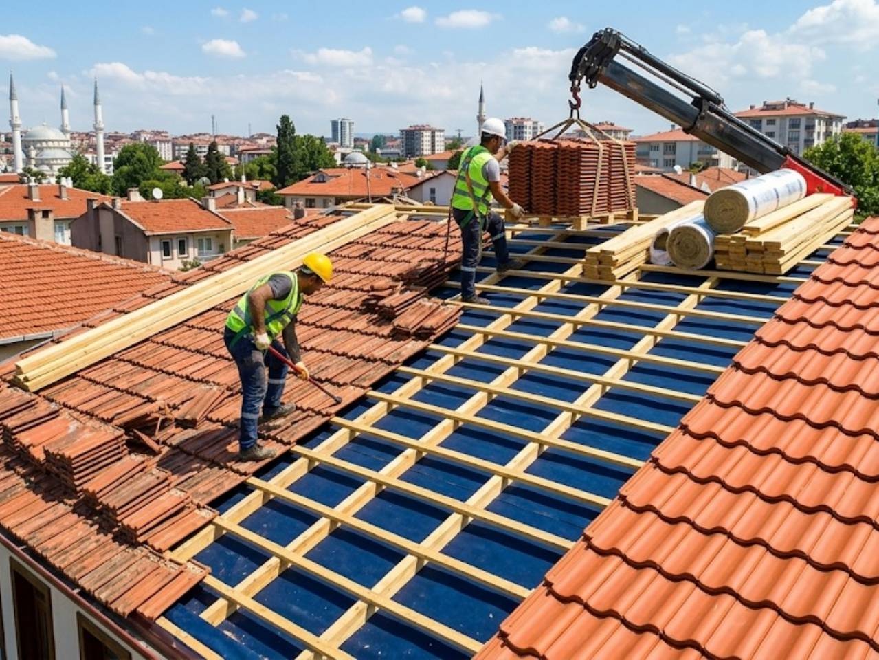 Çatı aktarma işleri