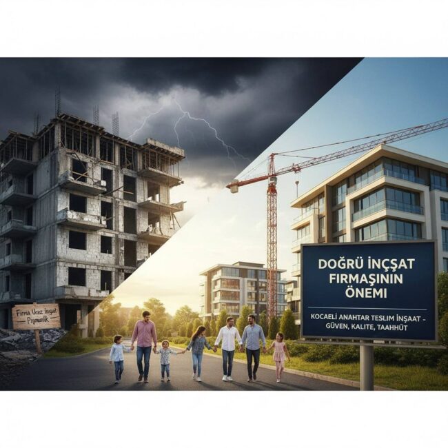 Doğru İnşaat Firmasının Önemi Doğru İnşaat Firmasının Önemi