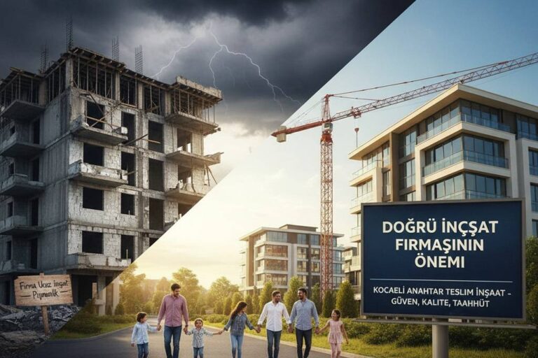 Doğru İnşaat Firmasının Önemi Doğru İnşaat Firmasının Önemi