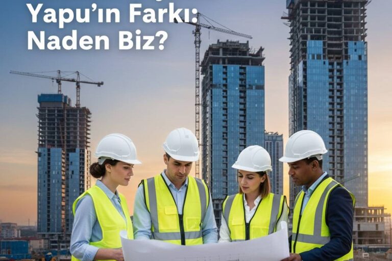 Kocaeli İnşaat Yapı'nın Farkı Neden Biz