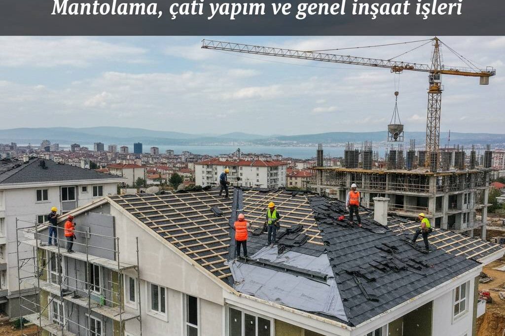 Mantolama, çatı yapım ve genel inşaat işleri