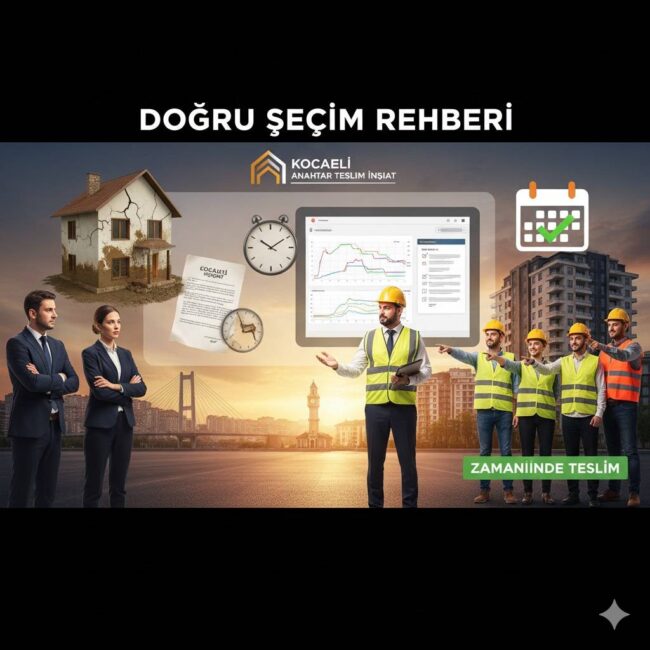 inşaat firmaları arasında doğru seçimi yapma rehberi