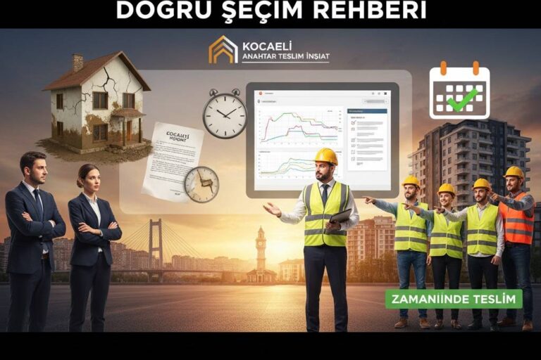 inşaat firmaları arasında doğru seçimi yapma rehberi