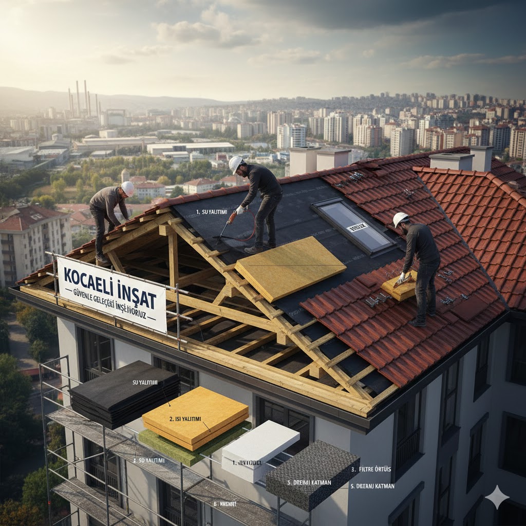 Kocaeli de Çatı Restorasyonu