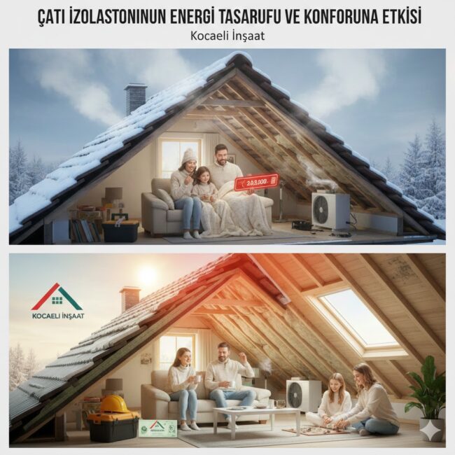Çatı İzolasyonunun Enerji Tasarrufu ve Konforuna Etkisi