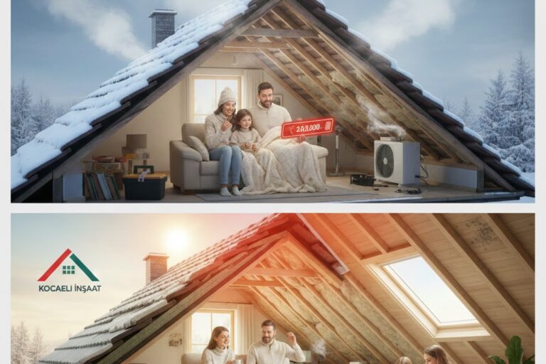 Çatı İzolasyonunun Enerji Tasarrufu ve Konforuna Etkisi