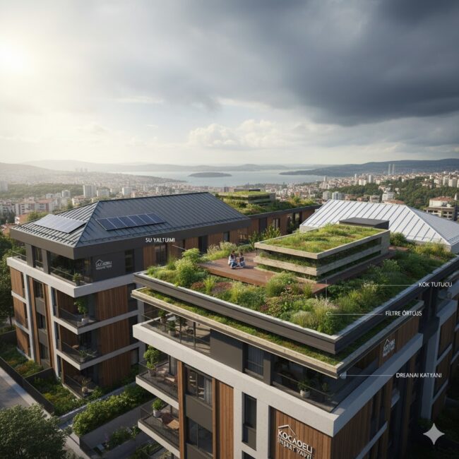 Kocaeli ve İstanbul Anadolu Yakası İklim Şartlarına Göre Çatı Çözümleri