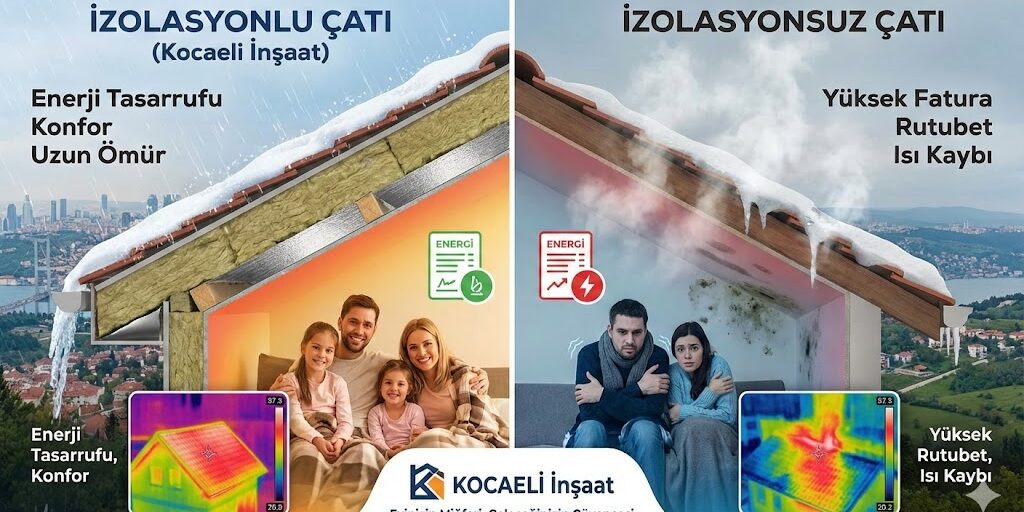 Neden Çatı İzolasyonu Bu Kadar Önemli