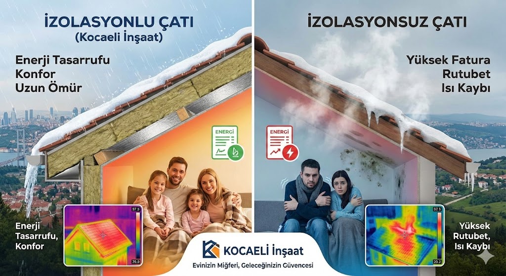 Neden Çatı İzolasyonu Bu Kadar Önemli