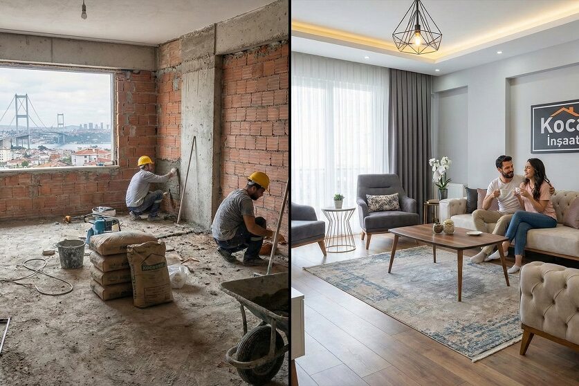 Kocaeli & İzmit Anahtar Teslim Ev Tadilatı Kocaeli & İzmit Anahtar Teslim Ev Tadilatı