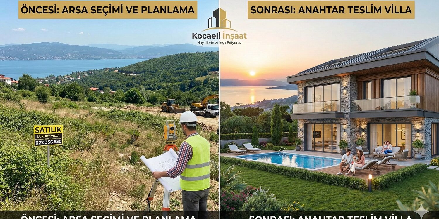 Sıfırdan Villa İnşa Etmek Arsa Seçiminden Anahtar Teslime Adım Adım Rehber Sıfırdan Villa İnşa Etmek Arsa Seçiminden Anahtar Teslime Adım Adım Rehber