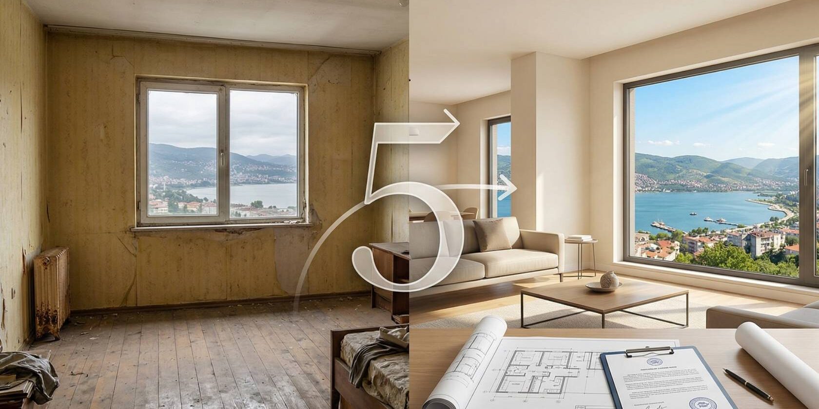 İzmit'te Eski Evinizi Yenilemenin 5 Adımı