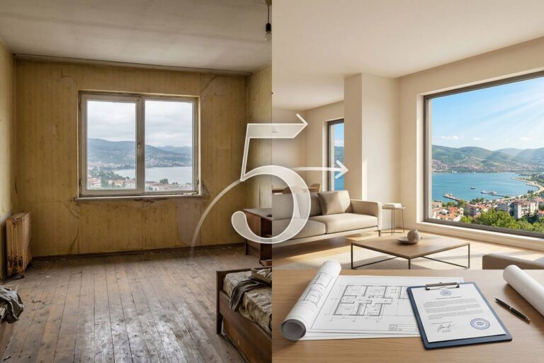 İzmit'te Eski Evinizi Yenilemenin 5 Adımı