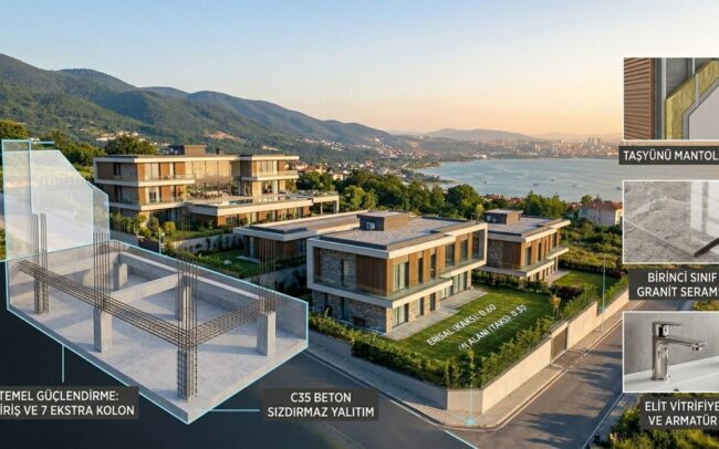 Kocaeli İnşaat Yapı'dan Referanslar ve malzemeler