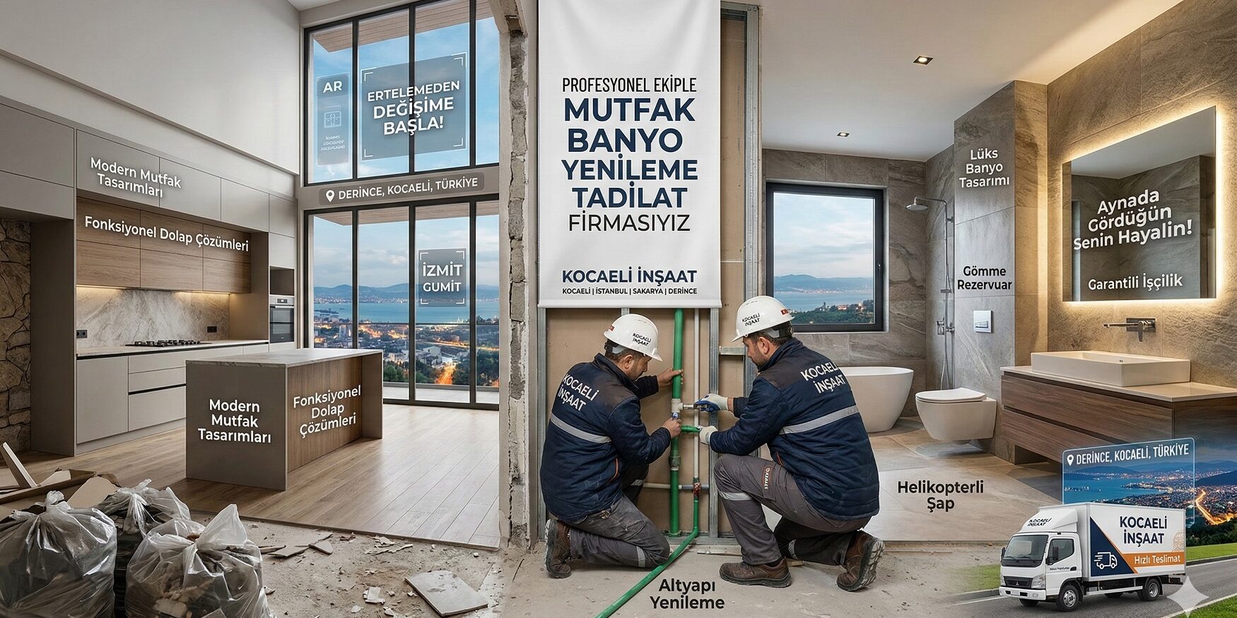 Mutfak banyo yenileme tadilat firmasıyız Mutfak banyo yenileme tadilat firmasıyız