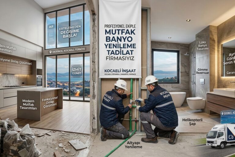 Mutfak banyo yenileme tadilat firmasıyız