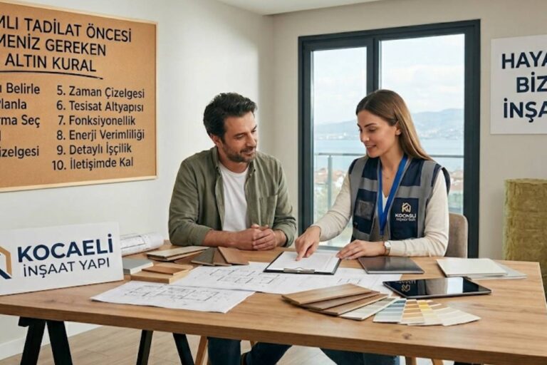 Kapsamlı Tadilat Öncesi Bilmeniz Gereken 10 Altın Kural