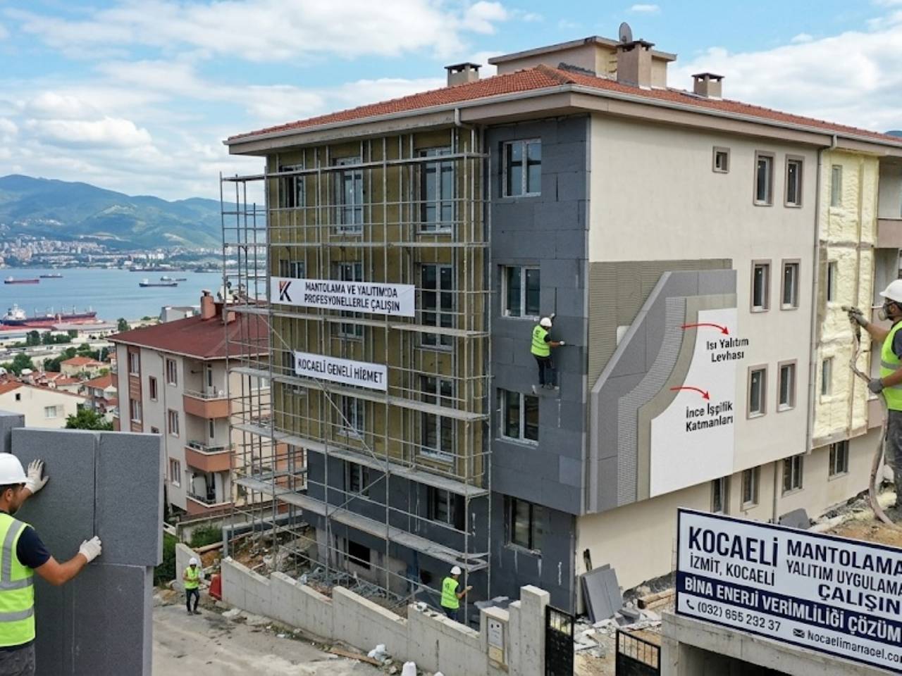 Mantolama ve yalıtım’da profesyonellerle çalışın