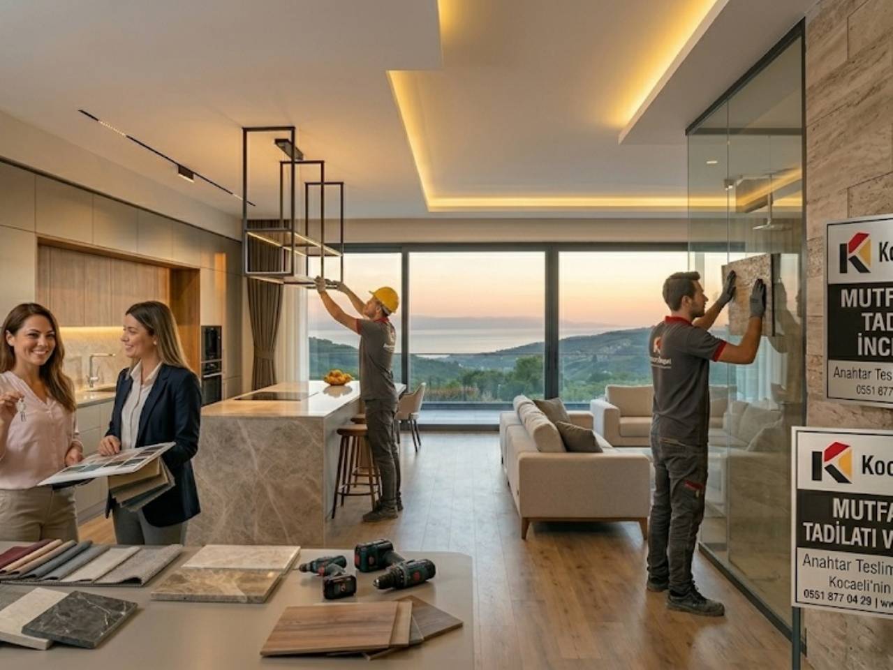 Mutfak Banyo Tadilatı ve İnce İşçilik