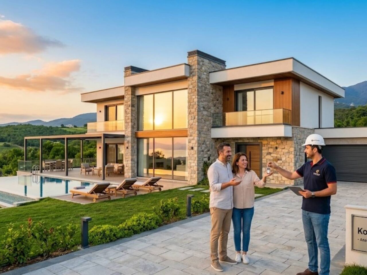 Anahtar teslim villa