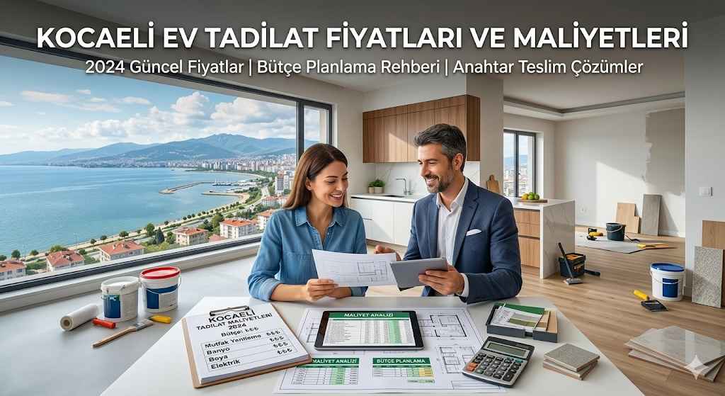 kocaeli ev tadilat ve maliyetleri