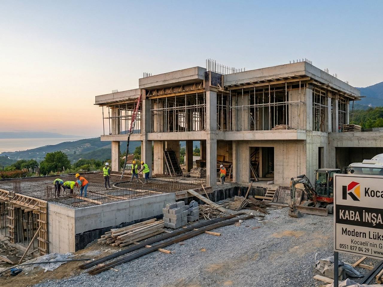 kocaeli kaba ve ince inşaat işleri