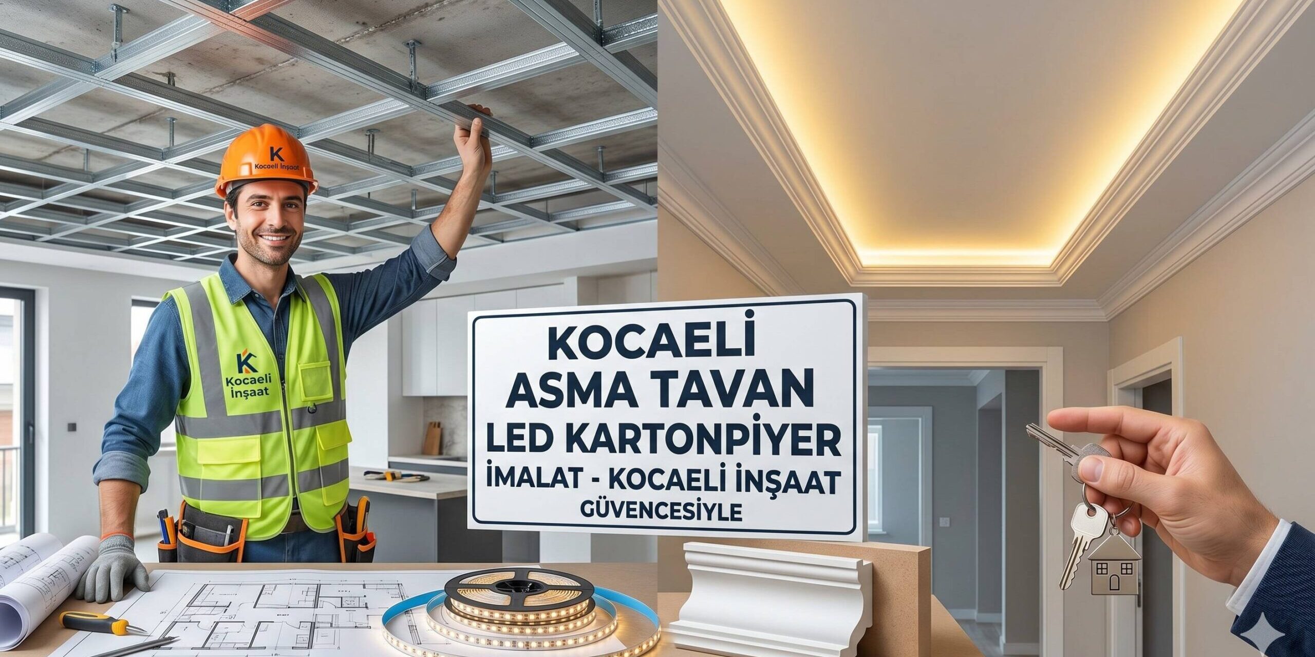 Kocaeli Asma tavan led kartonpiyer imalat (2)