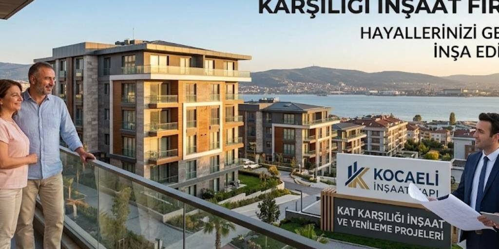 Kocaelide kat karşılığı inşaat firması