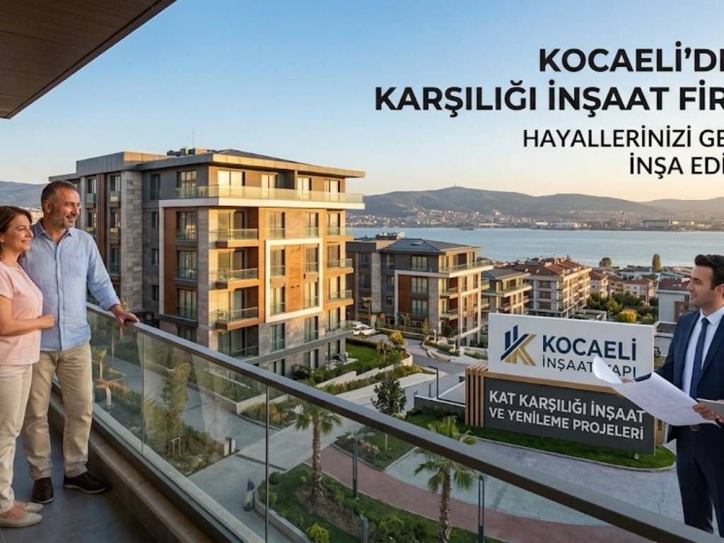 Kocaelide kat karşılığı inşaat firması