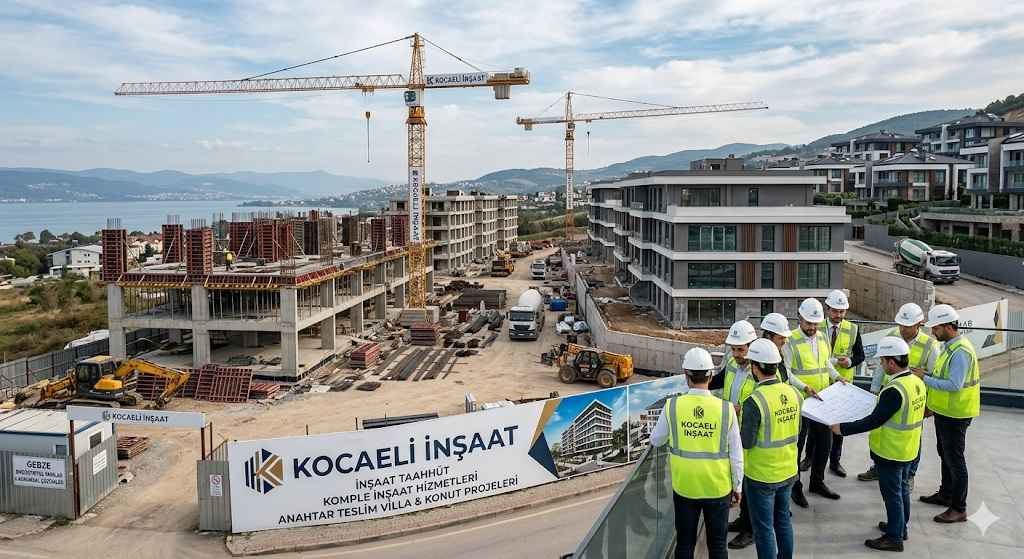 Kocaeli İnşaat Taahhüt Firmaları Kocaeli inşaat taahhüt firmaları kurumsal anahtar teslim proje uygulama sahası