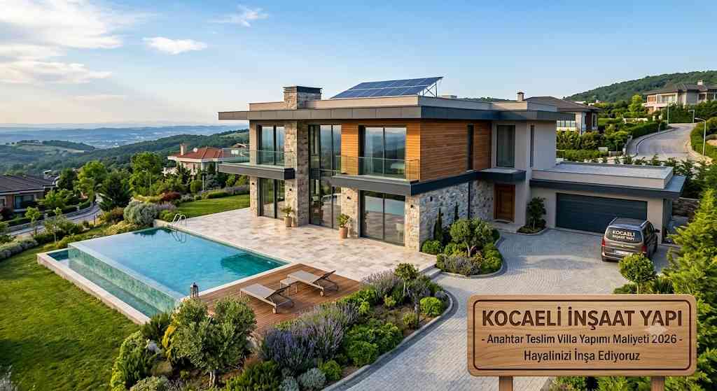 anahtar teslim villa yapımı maliyeti 2026