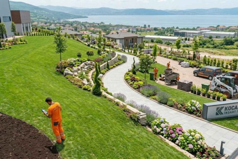 kocaeli endüstriyel peyzaj firmaları fabrika bahçe düzenleme fiyatları gebze organize sanayi peyzaj şirketi