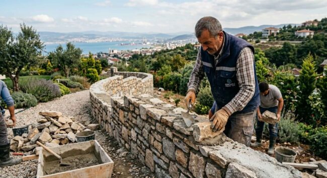 izmit taş duvar firmaları