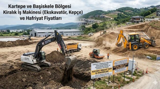 Kartepe ve Başiskele Bölgesi Kiralık İş Makinesi (Ekskavatör, Kepçe) ve Hafriyat Fiyatları kartepe kiralık ekskavatör fiyatları başiskele iş makinesi kiralama firmaları kocaeli inşaat yapı hafriyat başiskele kiralık jcb kepçe fiyatı kartepe hafriyat m3 fiyatı