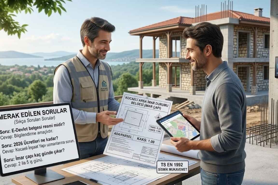 Kocaeli Arsa İmar Durumu Belgesi Nasıl Alınır?