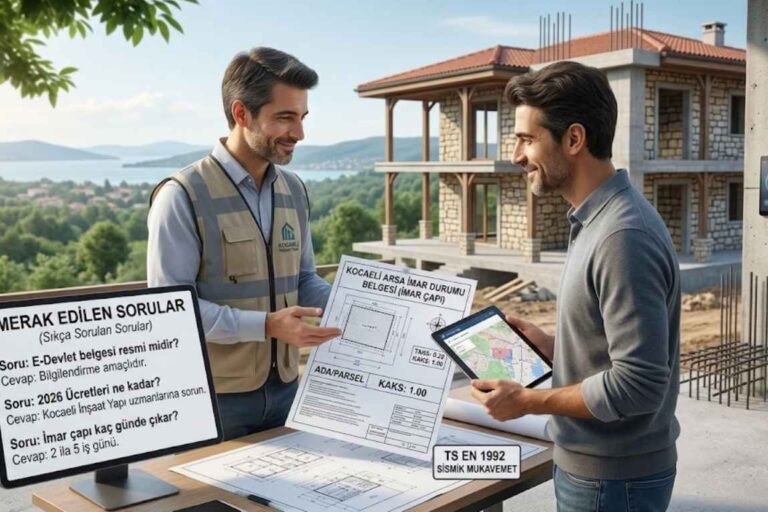 Kocaeli Arsa İmar Durumu Belgesi Nasıl Alınır?