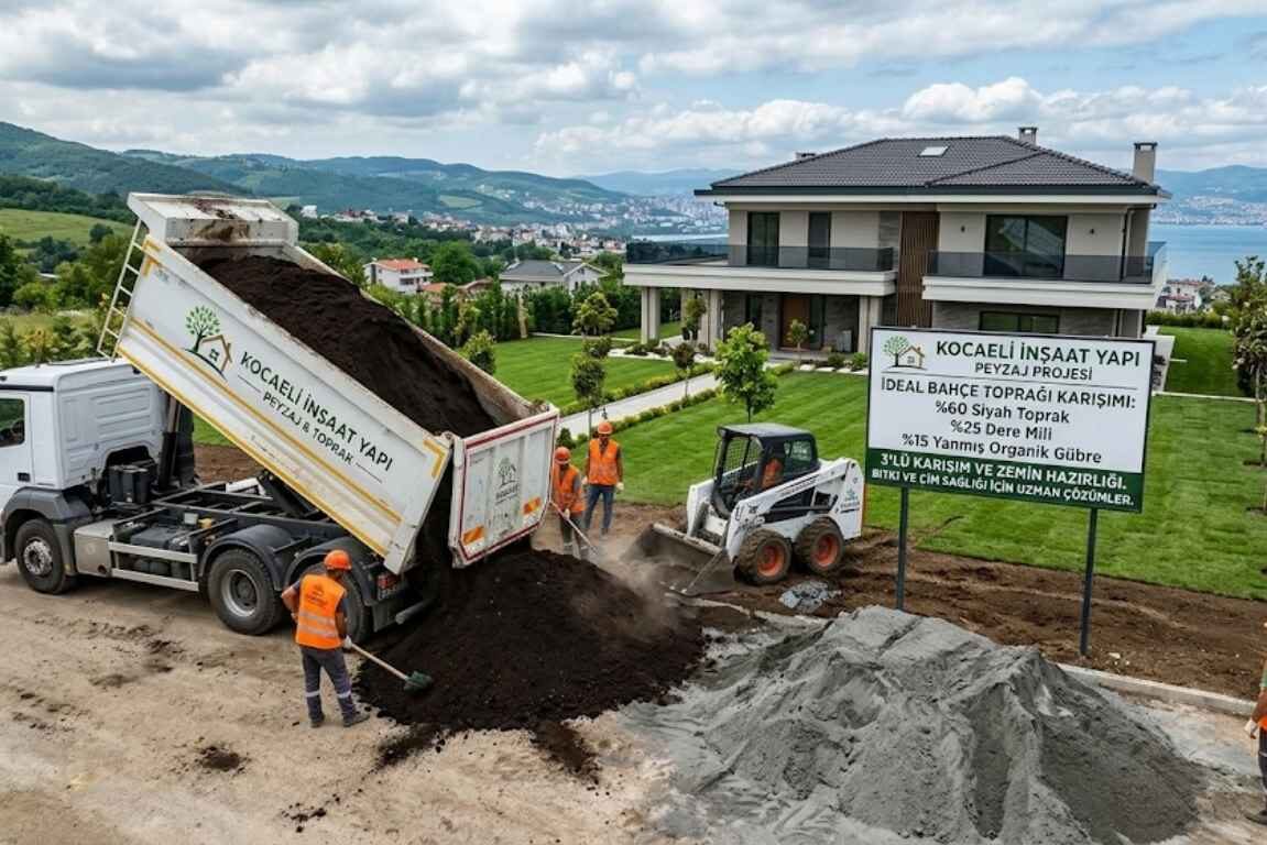 kocaeli bahçe toprağı fiyatları 2026 izmit elenmiş bitki toprağı satışı gübreli hazır toprak m3 fiyatı kocaeli inşaat yapı peyzaj toprağı 3 lü karışım bahçe toprağı kocaeli