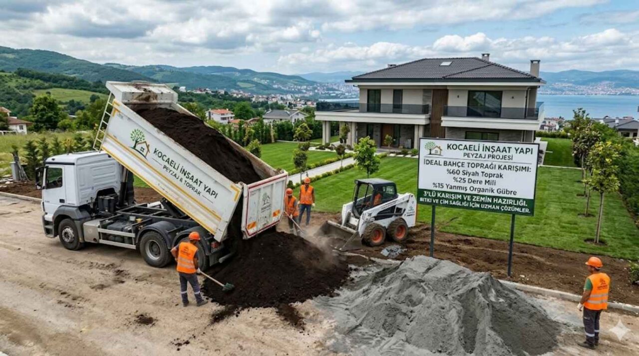 kocaeli bahçe toprağı fiyatları 2026 izmit elenmiş bitki toprağı satışı gübreli hazır toprak m3 fiyatı kocaeli inşaat yapı peyzaj toprağı 3 lü karışım bahçe toprağı kocaeli