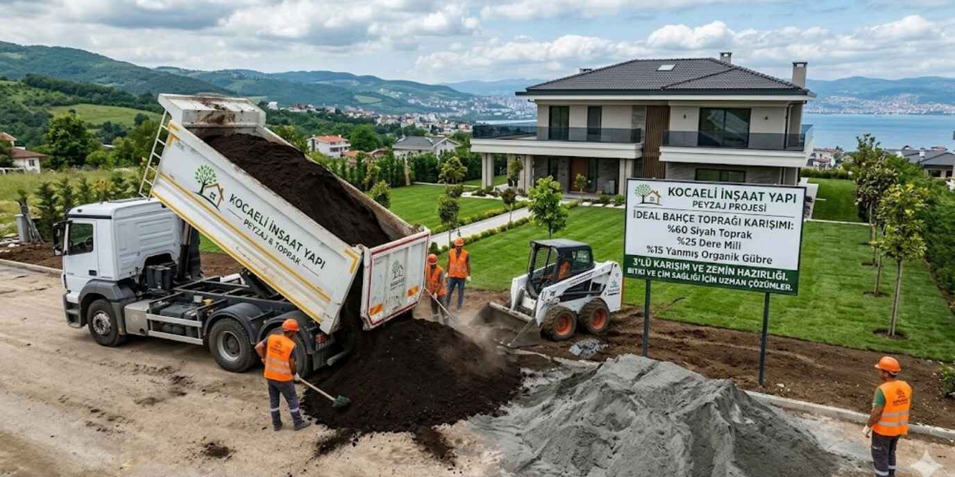 kocaeli bahçe toprağı fiyatları 2026 izmit elenmiş bitki toprağı satışı gübreli hazır toprak m3 fiyatı kocaeli inşaat yapı peyzaj toprağı 3 lü karışım bahçe toprağı kocaeli