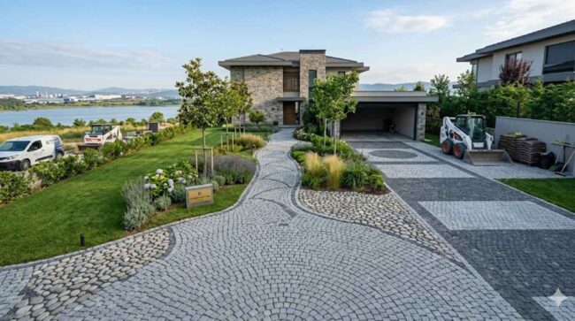 kocaeli granit küptaş m2 fiyatı arnavut kaldırımı döşeme işçilik fiyatları villa bahçe yolu yapımı